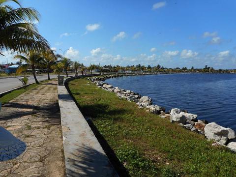 Malecon in Caibarién